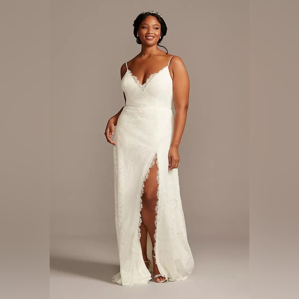Melissa Sweet Lace Ivory Wedding Gown